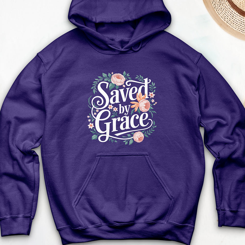 Saved By Grace Hooded Sweatshirt