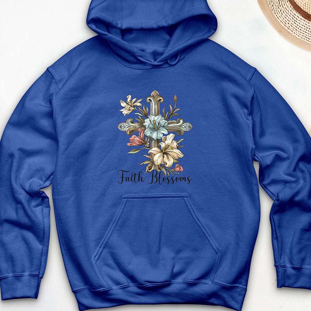 Faith Blossoms Hooded Sweatshirt