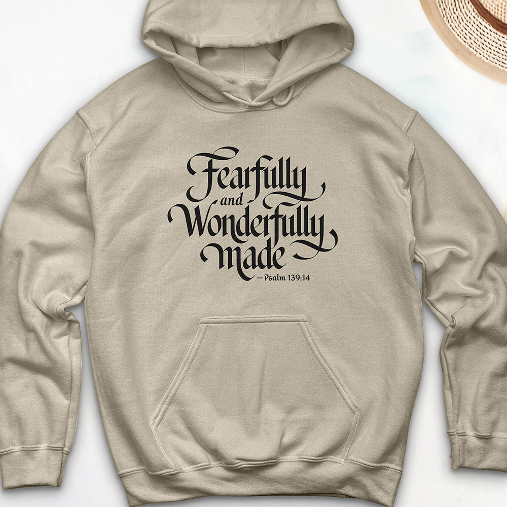 Fearfully and Wonderfully Made Hooded Sweatshirt