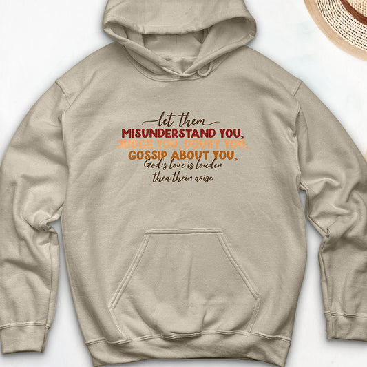 Let Them Hooded Sweatshirt