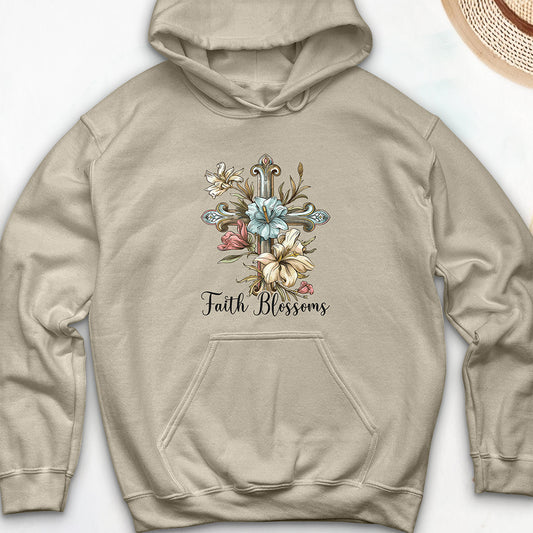 Faith Blossoms Hooded Sweatshirt