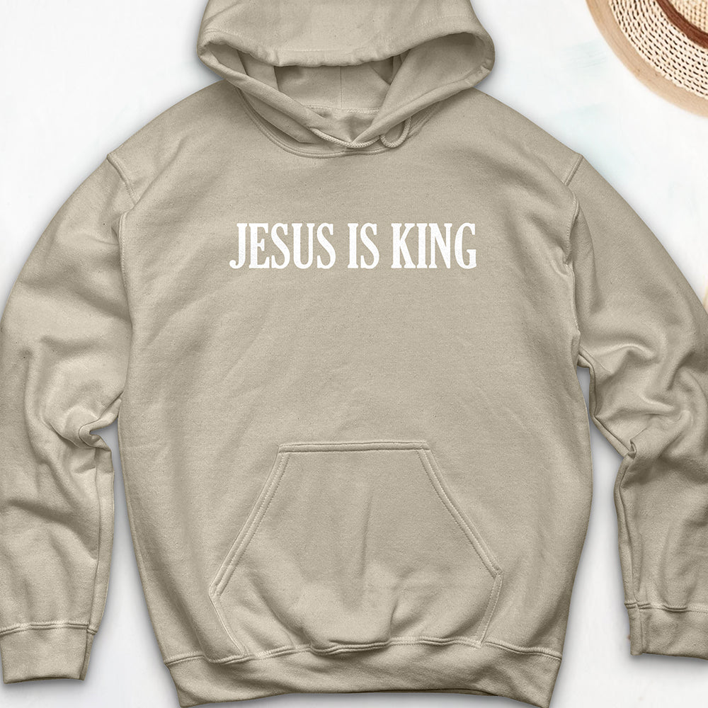 Jesus is King Hooded Sweatshirt