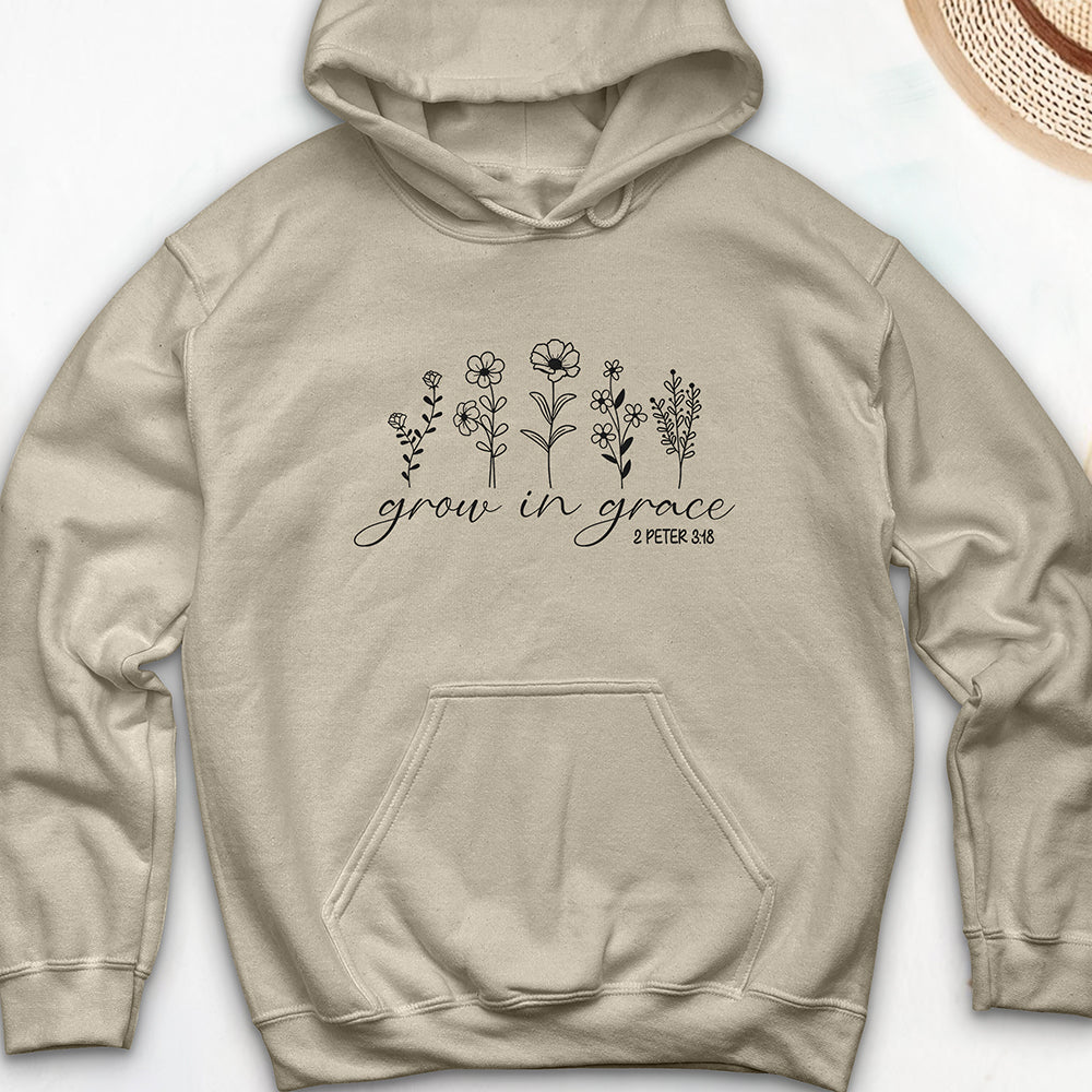 Grow in Grace Hooded Sweatshirt