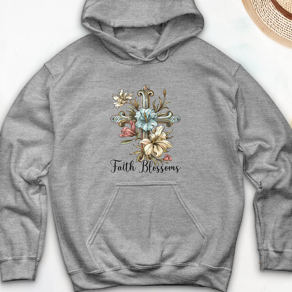 Faith Blossoms Hooded Sweatshirt