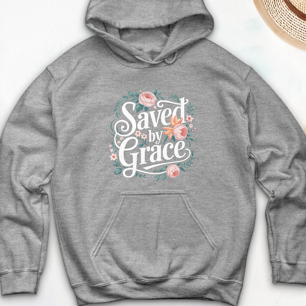 Saved By Grace Hooded Sweatshirt