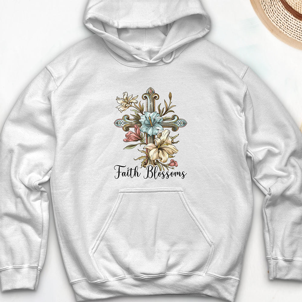 Faith Blossoms Hooded Sweatshirt