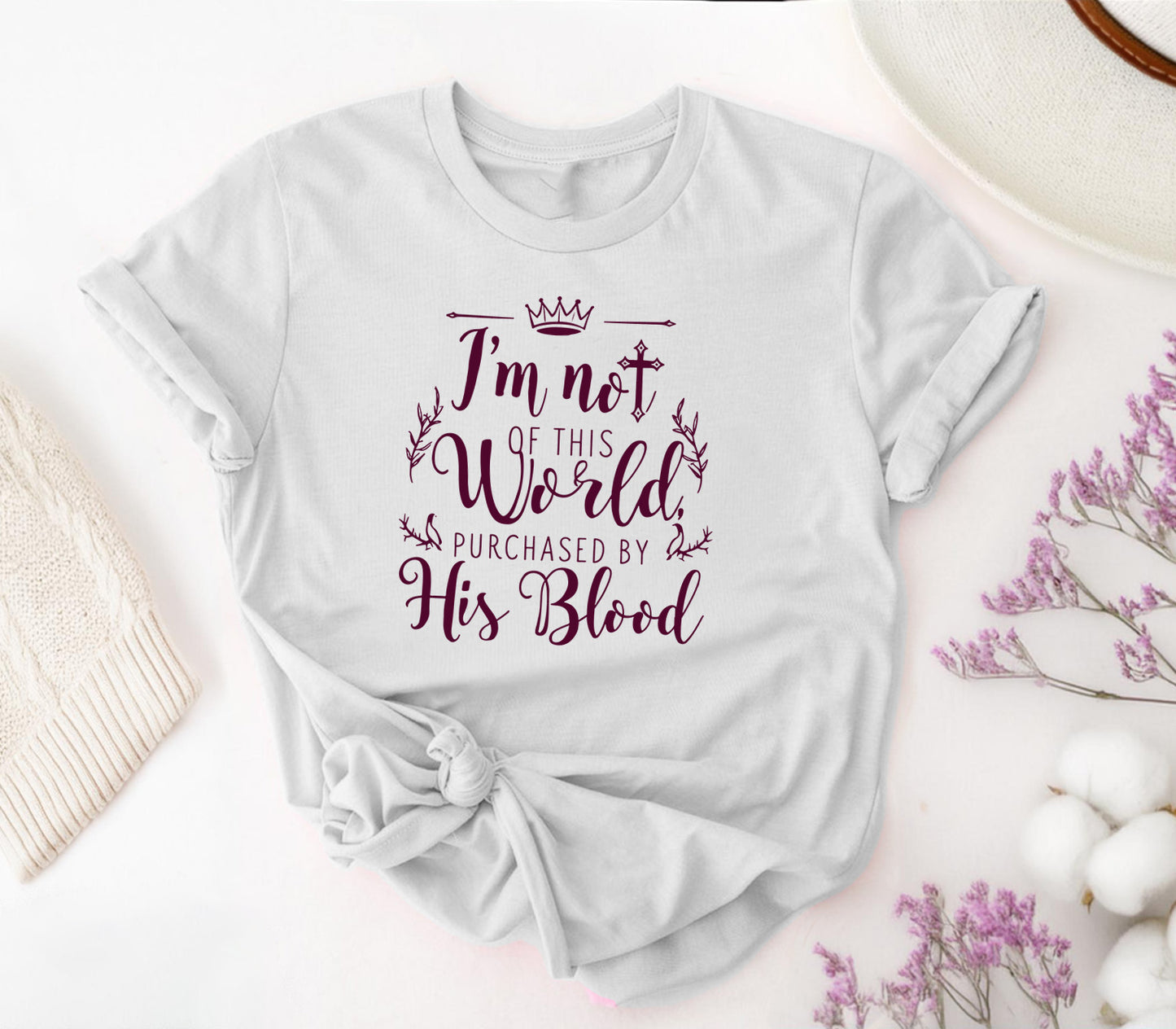I’m Not of This World, Purchased by His Blood